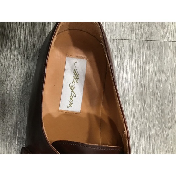 Mezlan Tortosa Mens Red Brown‎ Leather Single Monk Strap Dress Shoes Size 13 M main image 11